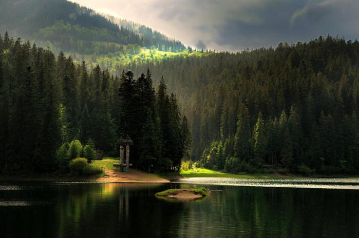 Hotel Gostyniy Dvir Synevir Synevyr Esterno foto