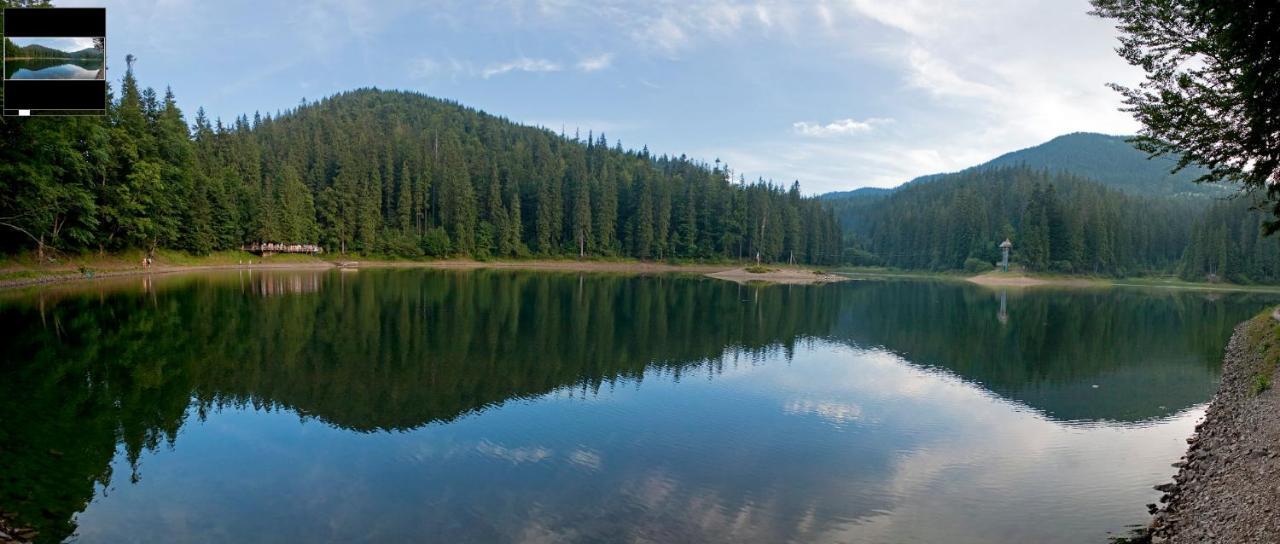 Hotel Gostyniy Dvir Synevir Synevyr Esterno foto
